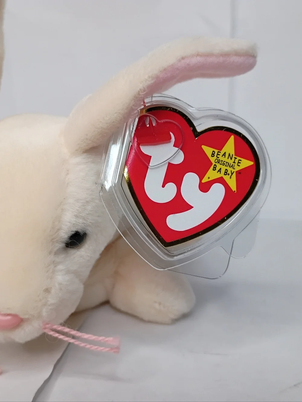 TY Plush Bunny - Cream Rabbit Small Pets Toy